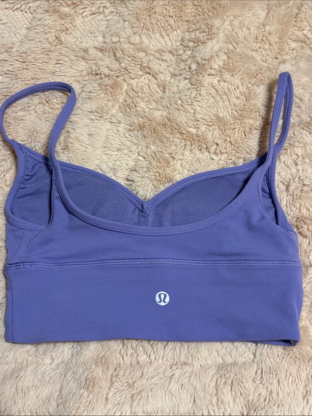 lululemon athletica Purple Strappy Built-In Bra
